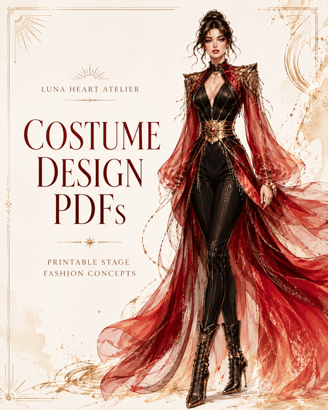 Luna Heart Atelier Costume Design PDFs