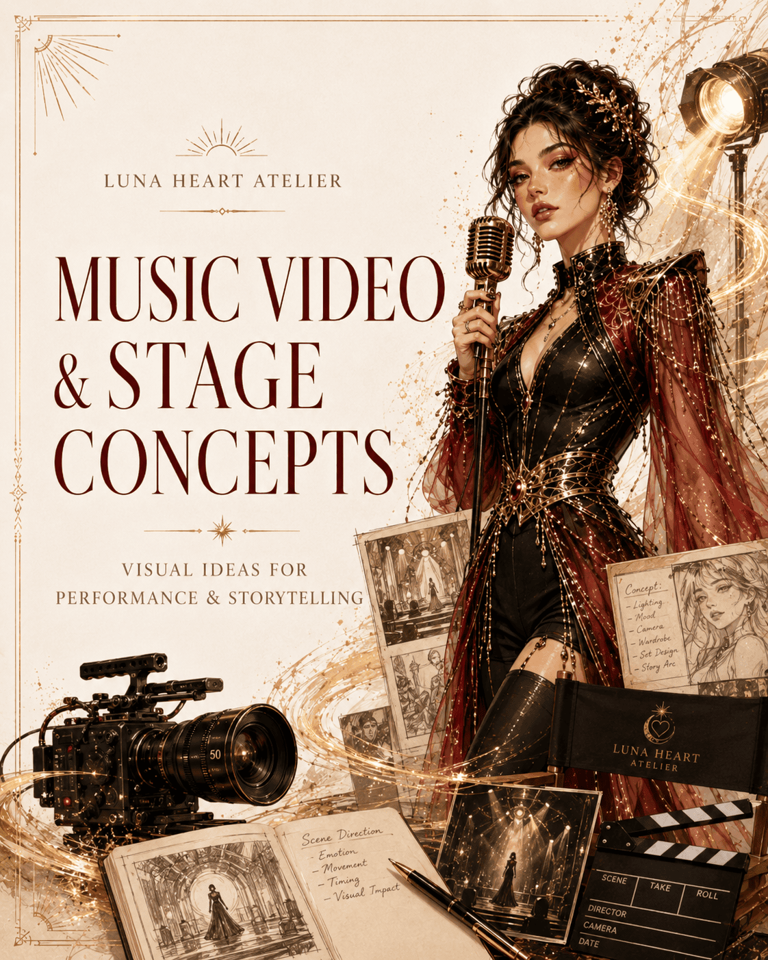 Luna Heart Atelier Music Video and Stage Concepts